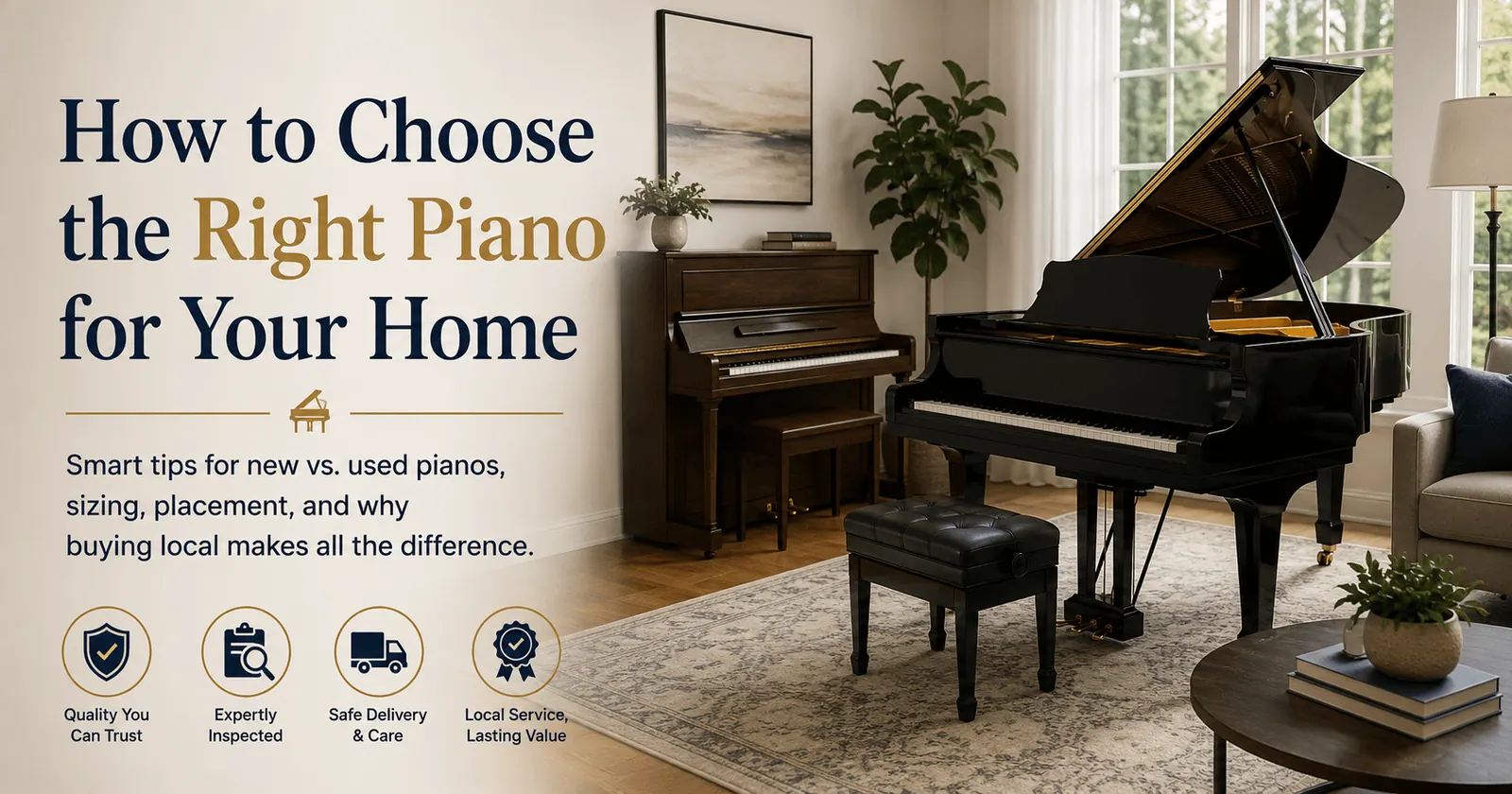 How to Choose the Right Piano for Your Home ?