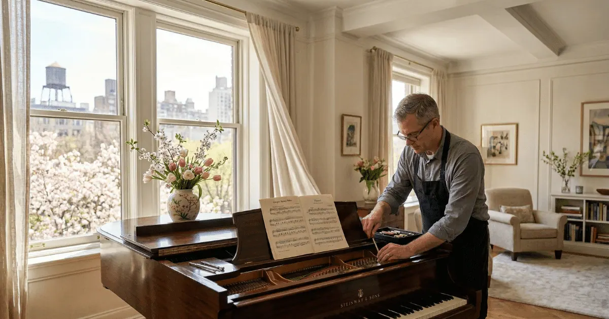 Spring Piano Tuning: Why April and May Matter Most in New York
