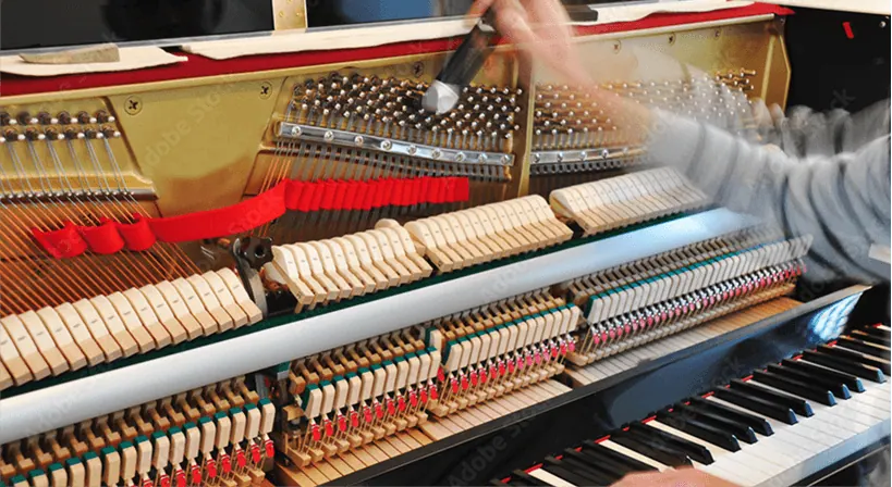 Piano tuning service