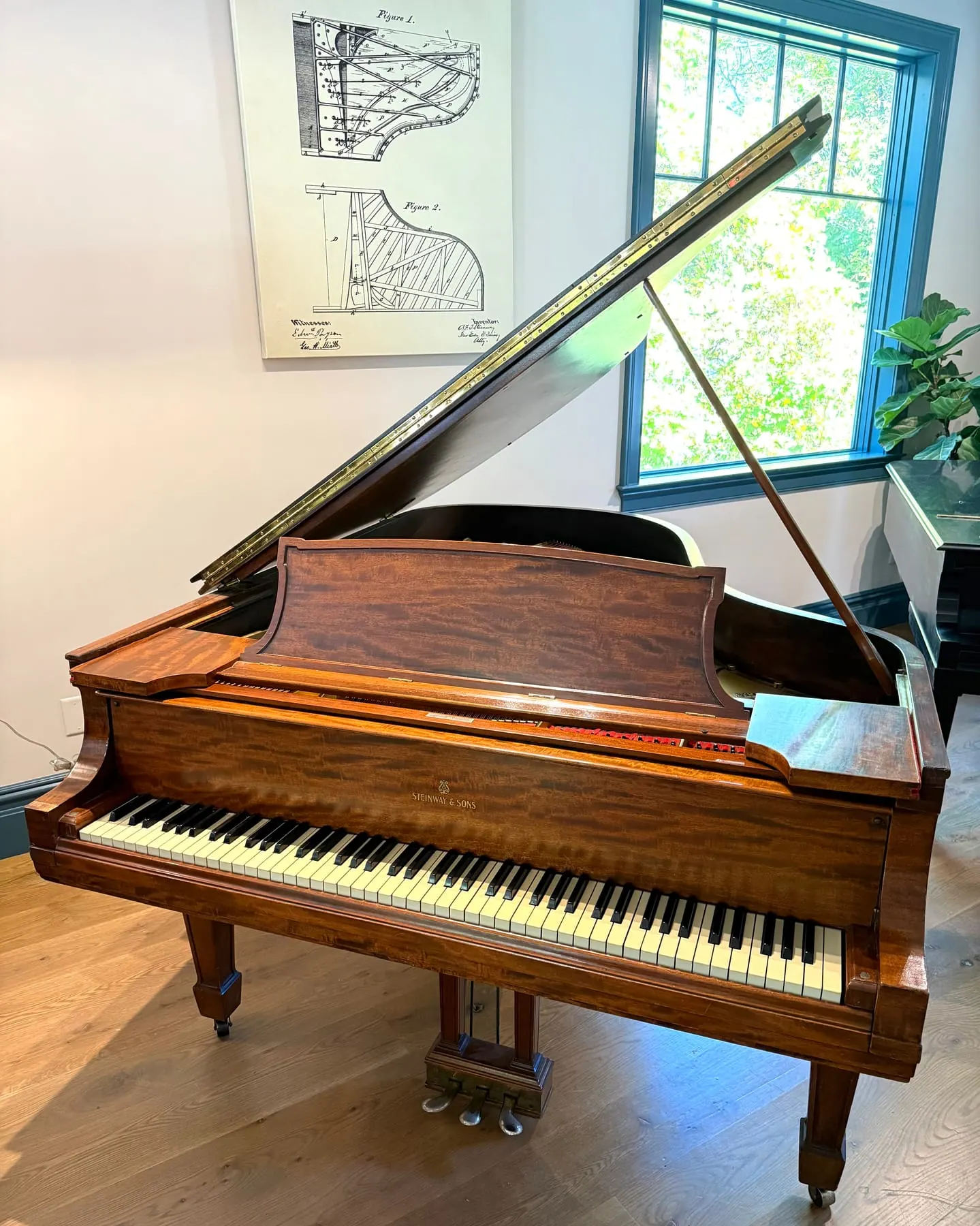 African Mahogany Steinway A3